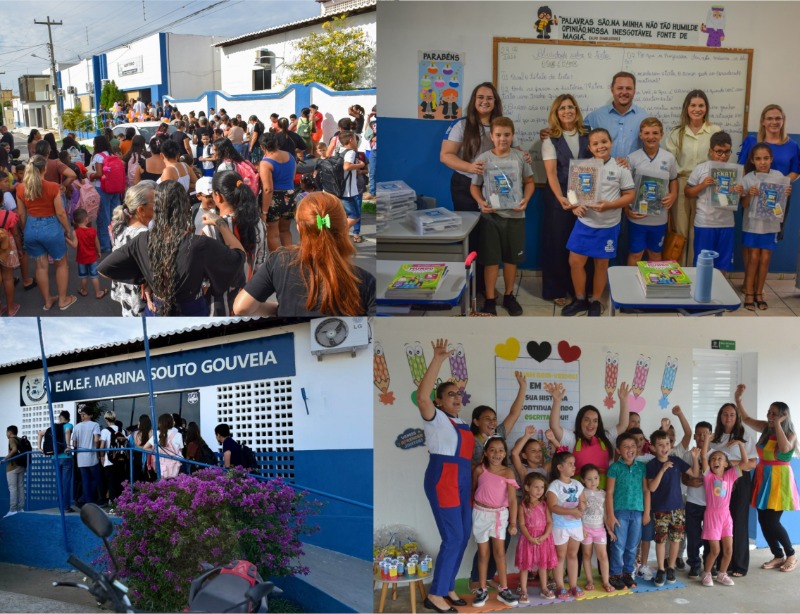 Rede Municipal de Ensino de S�o Mamede inicia ano letivo de 2026 com grande acolhimento e entrega de kits escolares