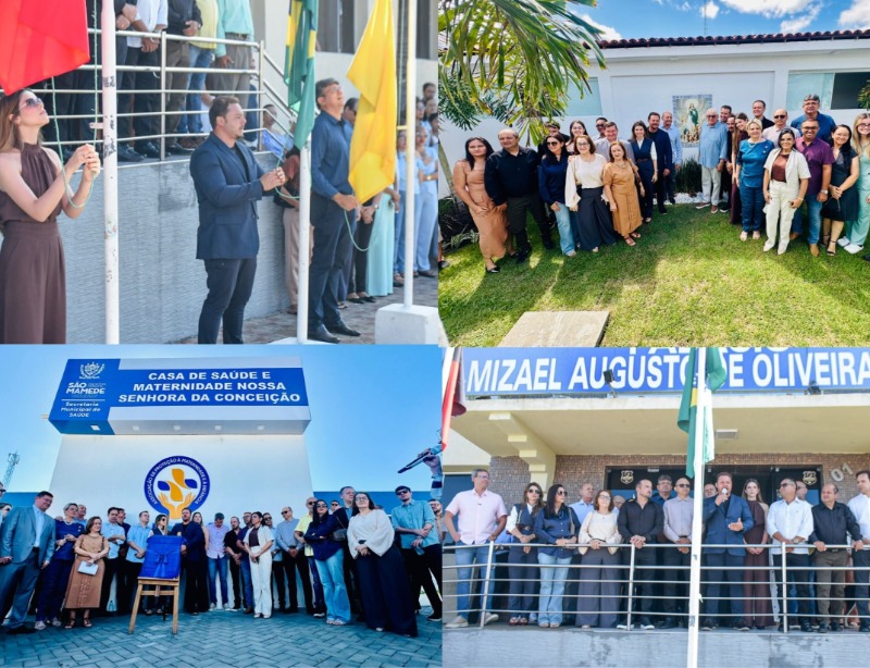 72 Anos de Emancipa��o: S�o Mamede celebra anivers�rio com hasteamento das bandeiras e entrega hist�rica da Casa de Sa�de APAMI