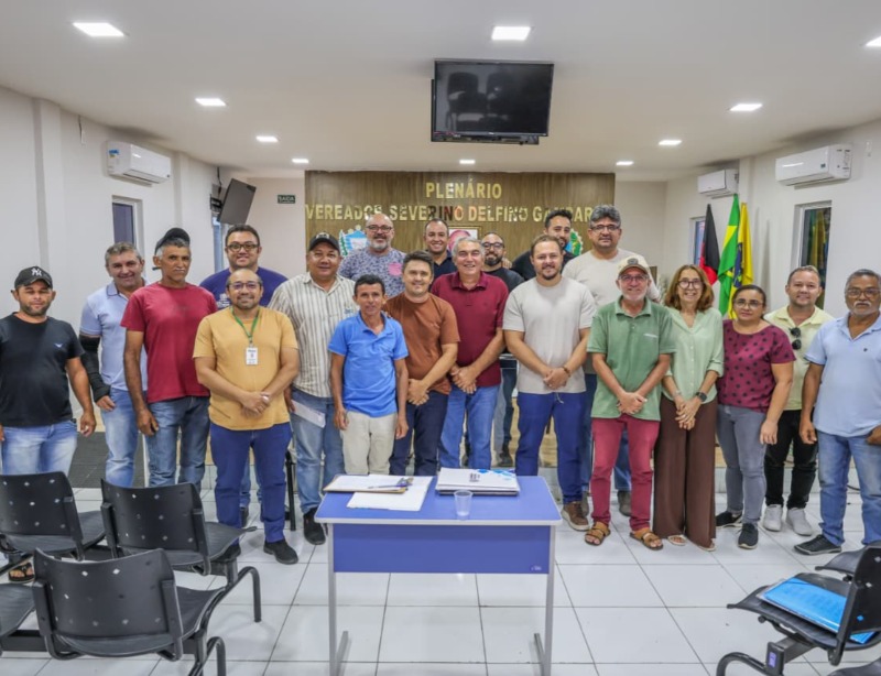 Prefeitura, CMDRS e representantes rurais se re�nem para alinhar a��es contra a estiagem em S�o Mamede