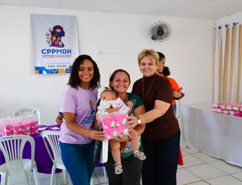 Prefeitura de S�o Mamede realiza primeira entrega do Programa Dignidade Menstrual