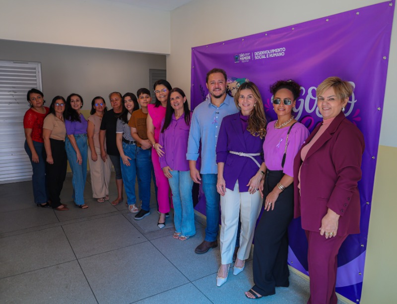 S�o Mamede fortalece combate � viol�ncia contra a mulher com instala��o do Banco Vermelho e inaugura��o da Sala Lil�s