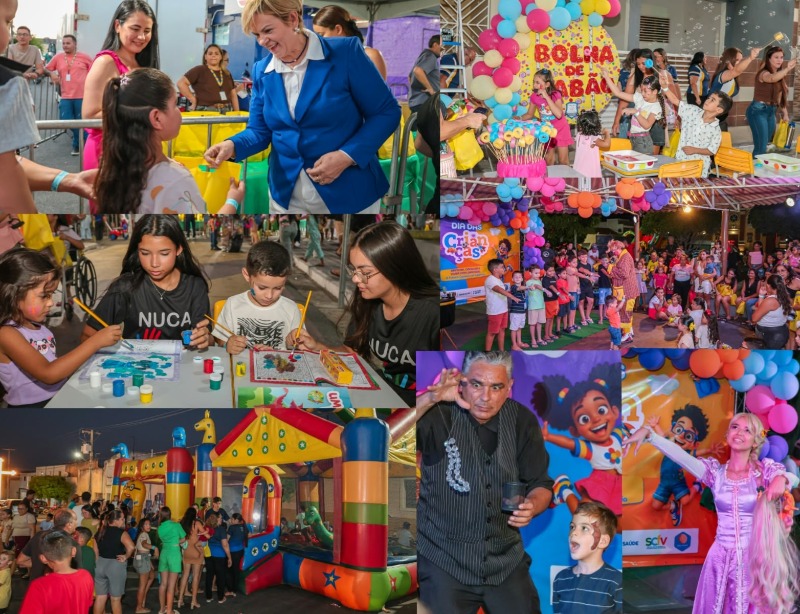 Festa do Dia das Crian�as em S�o Mamede celebra direitos da inf�ncia e re�ne centenas na Pra�a Central